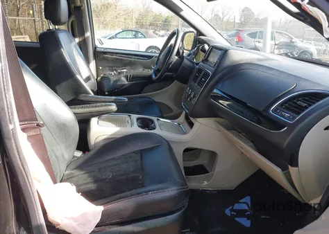 2018 Dodge Grand Caravan Sxt из США, поврежденный, VIN 2C4RDGCG1JR240257